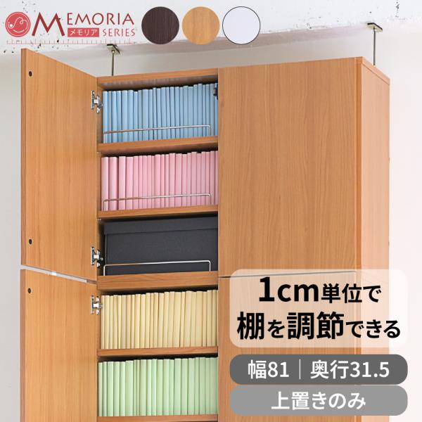 JK-PLAN（ジェイケイ・プラン） 本棚 扉付き 深型 コンパクト 棚板が