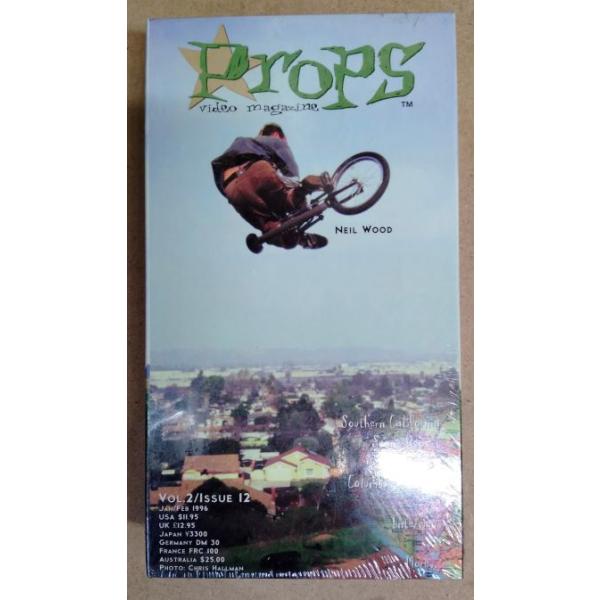 プロップスのVHSビデオです。新品ですが見れない可能性あります。パッケージ破れの有る物も有りますのでNOSにご理解の有る方のご購入お願い致します。96年冬号です。