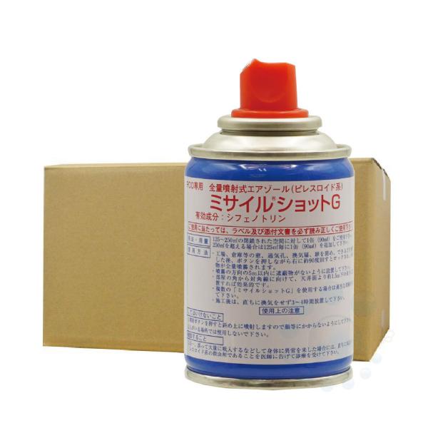 ゴミムシダマシ シミ コクガ駆除 ミサイルショットG 90ml×30本 工場 倉庫 害虫対策 お買い得ケース購入 送料無料
