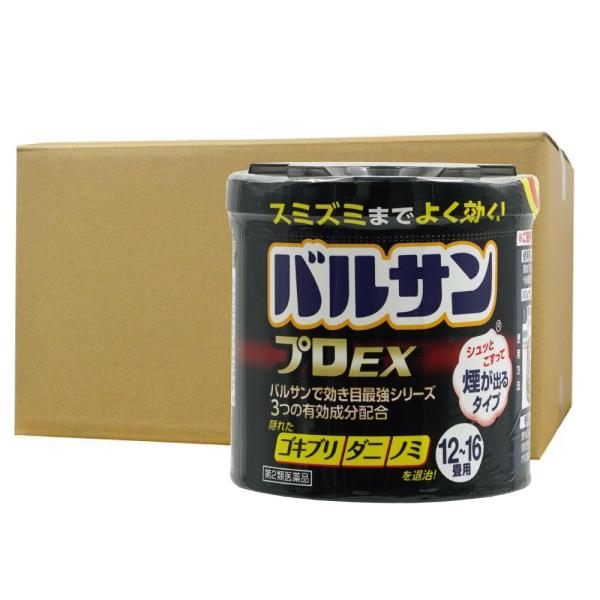 【商品名】バルサン プロEX 12-16畳用【内容量】40g×30個【有効成分】メトキサジアゾン … 6.2％、フェノトリン … 2.0％、d・d-T-シフェノトリン … 0.6％【その他の成分】［添加物として］　アゾジカルボンアミド、 酸...