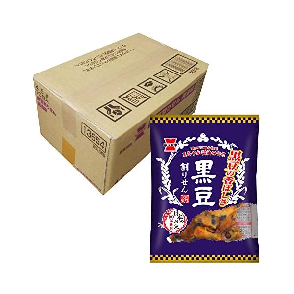 他サイト： 岩塚製菓 黒豆割りせん醤油味 45g×10袋の商品画像