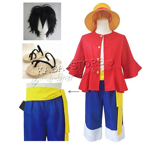 One Piece ワンピース モンキー D ルフィ コスプレ イベント パーティー 変装仮装制服アニメハロウィンクリスマス 演出服仮装 Kabacoscos1345 Kaba Shop 通販 Yahoo ショッピング