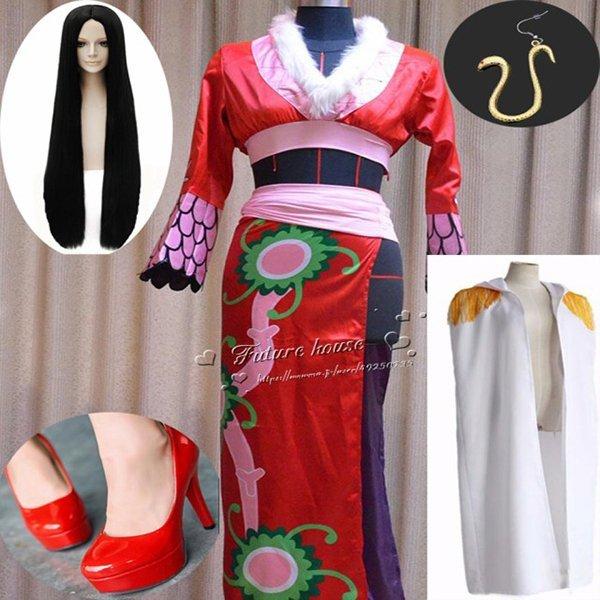 One Piece 海賊王風 蛇姫 ボアハンコック チャイナドレス コスチュームコスプレ衣装 ウイッグ 靴 イヤリング 変装 仮装 Cosplay クリスマ Kabashopcosf076 Kaba Shop 通販 Yahoo ショッピング
