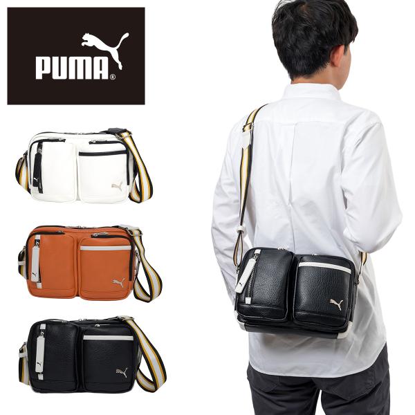 PUMA（プーマ） ショルダーバッグ ヨコ型 バッグ メンズ レディース 