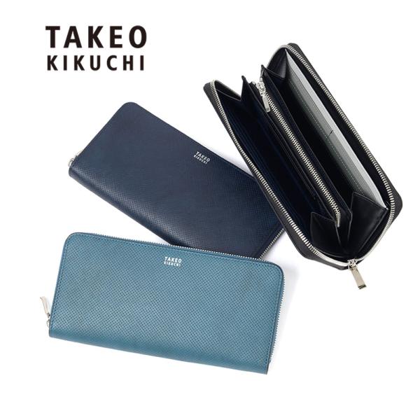 TAKEO KIKUCHI（タケオキクチ） 長財布 財布 オルフェーノ ラウンド