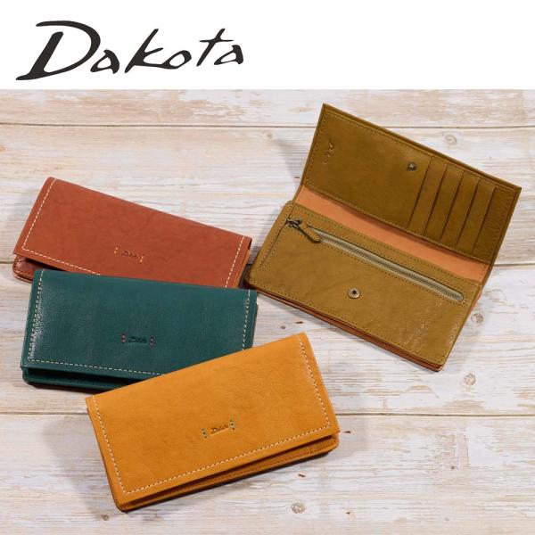 Dakota（ダコタ） 長財布 レディース ピアッタ かぶせ型 財布 薄い