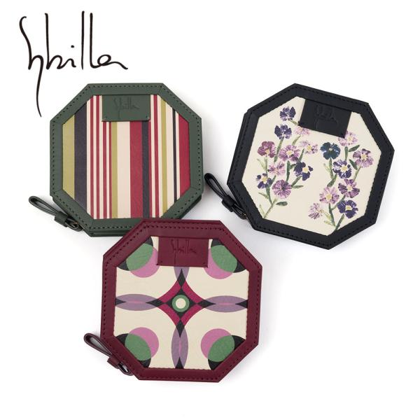 シビラ 財布 sybilla 小銭入れ アルマ ミニ財布 女性 レディース ブランド 牛革 おしゃれ かわいい 5470525 Sybilla（シビラ） 財布 小銭入れ アルマ ミニ財布 女性 レディース