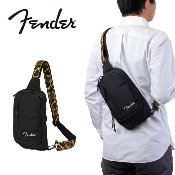 Fender（フェンダー） ボディバッグ ワンショルダー ボディーバッグ 縦