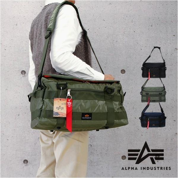 Alpha Industries ボストンバッグ リュックサック メンズ 4933