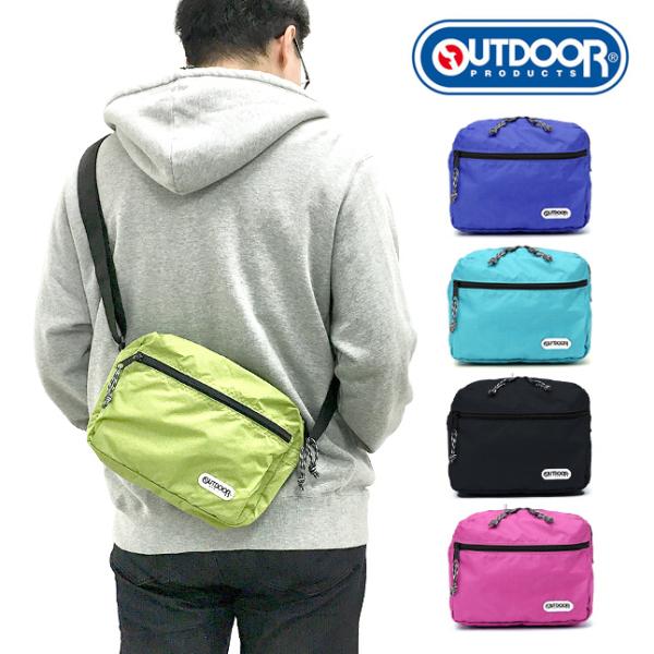 ショルダーバッグ メンズ 62621 OUTDOOR PRODUCTS アウトドアプロダクツ 肩掛けバッグ キッズ ジュニア ティーン 男子 女子 ガールズ 学生 旅行 修学旅行