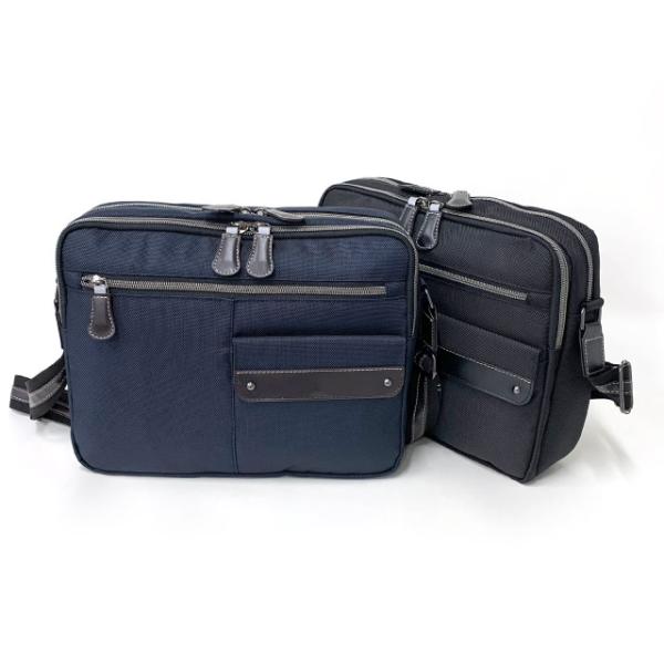 ショルダーバッグ メンズ 斜めがけ VELBA SUCCESS ATシリーズ ヨコ型 ショルダーバッグ Lサイズ 12-6049 通勤バッグ ショルダーバック 男性用 肩掛け 斜めがけ 斜め掛け ブラック ネイビー 黒 紺 旅行 大人 通勤  父の日 敬老の日 プレゼント カジュアル メンズバッグ ショルダーバッグ メンズ 斜めがけバッグ 大人 バッグ 黒 通勤 カバン