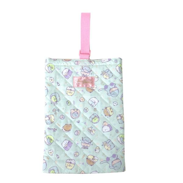 上履き入れ 小学校 幼稚園 女の子 シューズバッグ 上靴入れ 入園 入学 キルト すみっコぐらし ベビーシリーズ キルト シューズケース su486mt-2すみっコぐらしのかわいいシューズケースです。ネームタグ付きで便利。安心の日本製。入学...