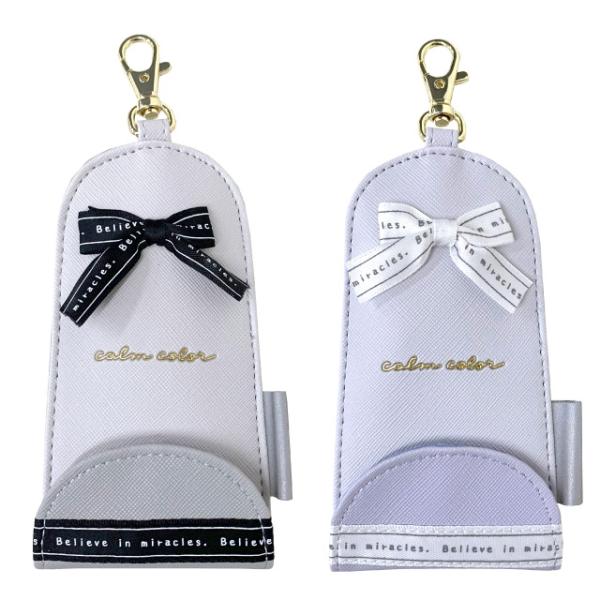 リバティ ラミネート リール式キーケース〈ジェニーズリボンズ〉CPK&S リバティ ラミネート リール式キーケース〈ジェニーズリボンズ