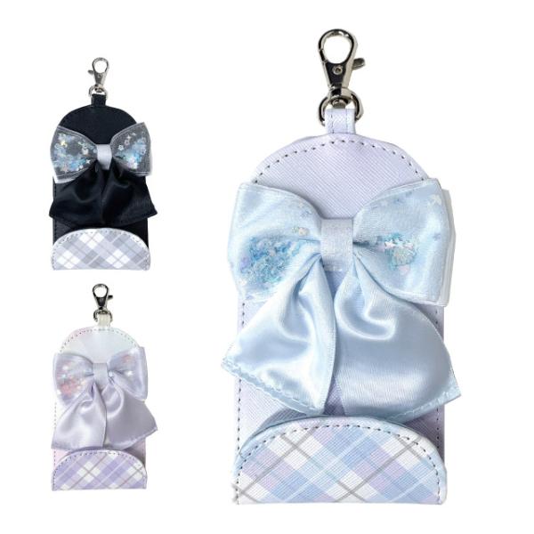 キーケース 子供 ランドセル用 リール付き 3連 伸びる 鍵入れ 防犯 鍵