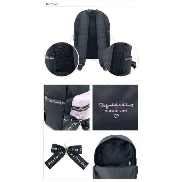リュック キッズ おしゃれ 女の子 修学旅行 小学生 小4 小3 かわいい オルチャン 韓国 りぼん 黒 紫 Sherie Lips デコモノトーン Dパックリュック 14l Wrv 614 Buyee Buyee Japanese Proxy Service Buy From Japan Bot Online
