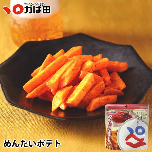 かば田 めんたいポテト 40g (320603) / かば田 明太子 お歳暮 ギフト グルメ 贈り物 おつまみ ご飯 おかず 珍味 贈答品 ご当地 2025冬 福岡 北九州
