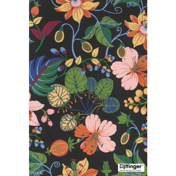 公式の店舗 輸入壁紙 オランダ製 花柄 植物 クラシック エレガンス Eijffinger 68 5cm 10m ロール 布 クロス Diy リフォーム 1ロール単位 限定版