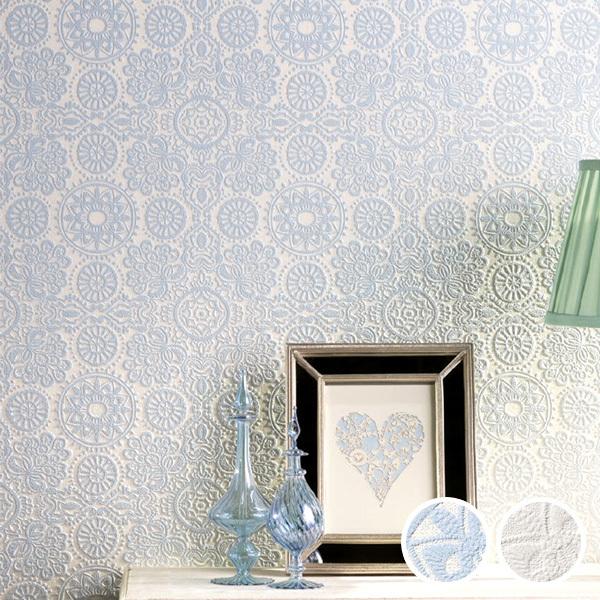 壁紙 のり付き のりつき クロス 国産壁紙 パターン テキスタイルデザイン 水色 防かび ルノン Rh 47 Rh 47 Buyee Buyee Jasa Perwakilan Pembelian Barang Online Di Jepang