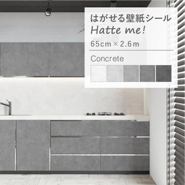 裏面がドット状の微粘着で貼りやすいシール壁紙。5つの濃さから選べるシンプルなコンクリートデザイン。▼サイズ65cm×2.6m / 1ロール▼素材粘着付き塩化ビニール▼貼れる下地・施工上の注意点スライド画像または商品情報をご確認ください。※閲...