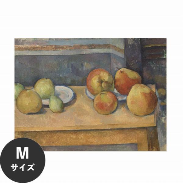 Hattan Art Poster ハッタン アートポスター水だけで貼れる アートポスター です。剥がせるので、賃貸でもポスターが楽しめます。■近代絵画の父と呼ばれるポール・セザンヌ作「リンゴと洋ナシのある静物」▼サイズ約60cm x 45...