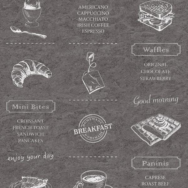 セット 壁紙 賃貸ok 人気 はがせる 輸入壁紙 Rasch カフェ風 メニュー コンクリ調 イラスト タイポグラフィー グレー 壁紙屋本舗 Paypayモール店 通販 Paypayモール