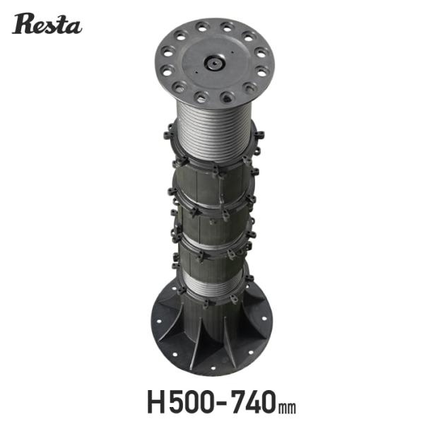 DIY RESTA リスタ 新生活 爆買 ウッドデッキ 土台 束 床 支え 床下 床束 プラ束 プラスチック 樹脂製 建築金物 建築資材 内装建材 基礎 リフォーム 樹脂製支持脚 木造住宅用 根太基礎 マルチポスト 高さ調整 耐久性 耐候性...