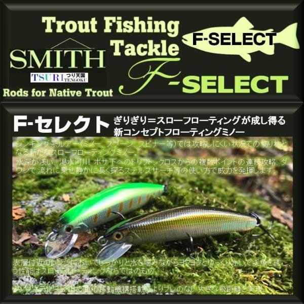 スミス F セレクト51 14 チャートハク Smith D Select 送料250円 トラウト つり天国 通販 Yahoo ショッピング