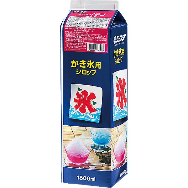 JFDA　かき氷シロップ　いちご　1.8L