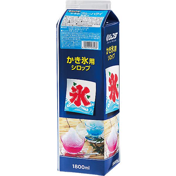 JFDA　かき氷シロップ　ブルーハワイ1.8L