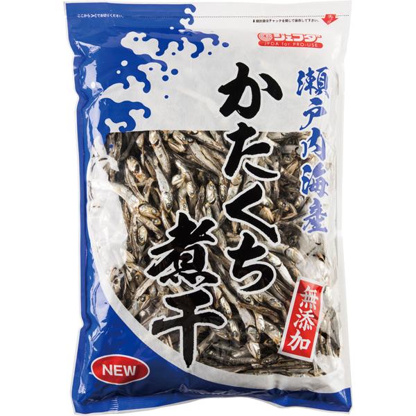瀬戸内海産いわし原料を限定使用そのままでも召し上がっていただけますし、出汁用としてもご使用いただける、煮干しです。原材料 かたくちいわし（瀬戸内海産）、食塩