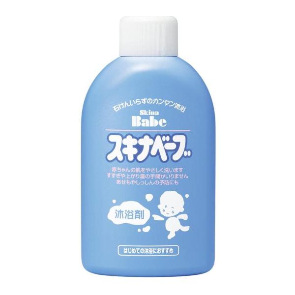 沐浴剤 低刺激 ベビー 赤ちゃん お風呂 入浴 持田 スキナベーブ 500mL 　3個セット 訳あり　使用期限2024.12　送料無料　