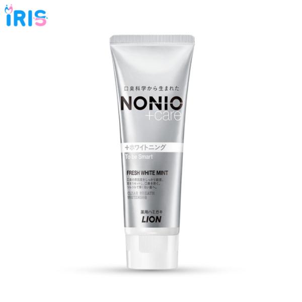 プラスホワイトニング ハミガキ フレッシュホワイトミント香味 130g　NONIO 【2/4/6本セット　送料無料】