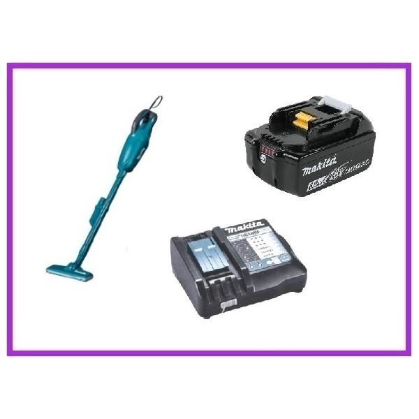 マキタ（makita） 18V 充電式クリーナ CL180FDZ(青)+充電器(DC18RF)+