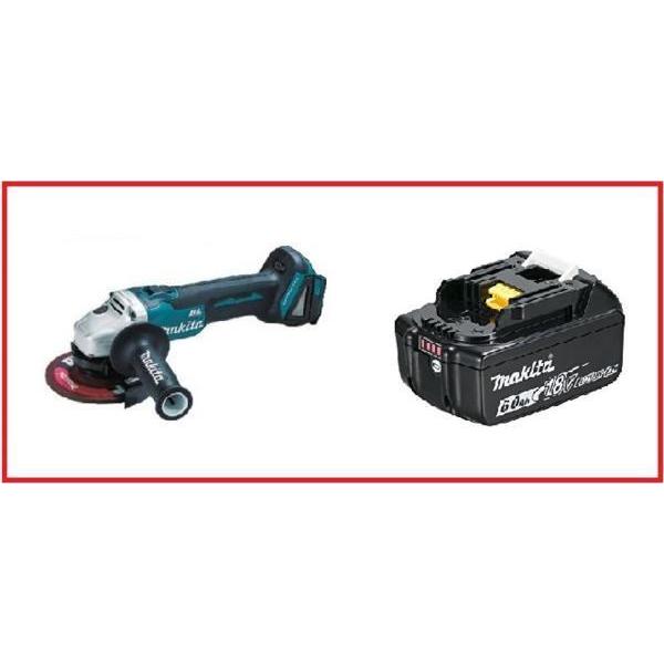 マキタ（makita） 125mm 18V 充電式ディスクグラインダ GA504DZN+ 