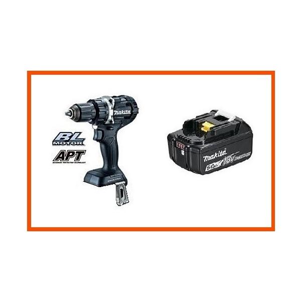 マキタ 18V 充電式ドライバドリル DF484DZB(黒)+BL1860B[6.0Ah] (本体+バッテリ) ■安心のマキタ純正/新品/未使用■◇