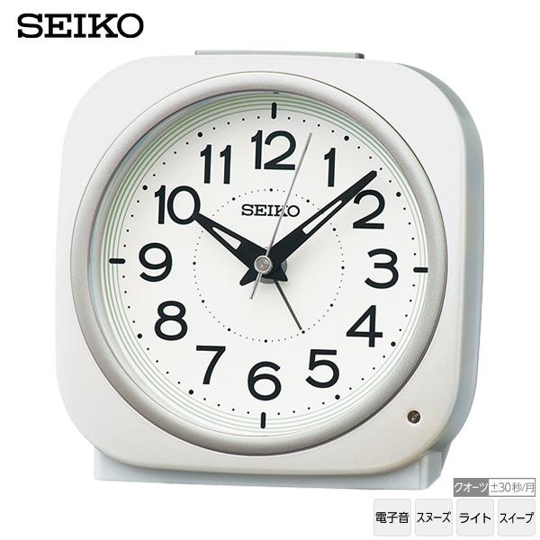 SEIKO めざまし 時計 電子音 KR519W セイコークロック 目覚まし