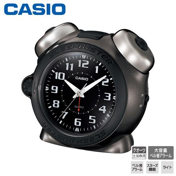 CASIO 大音量 めざまし 時計 カシオ TQ-645S-8BJF ベル音