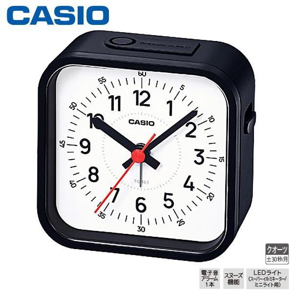 CASIO（カシオ） めざまし 時計 TQ-169-1JF CASIO アナログ 電子音