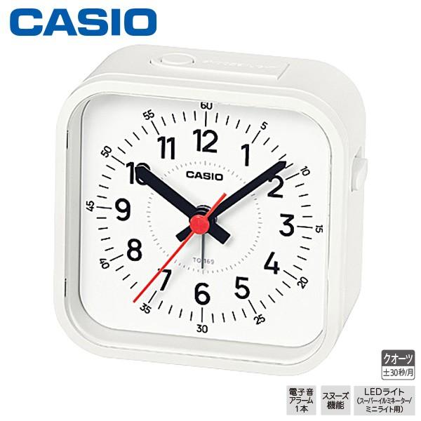 CASIO（カシオ） めざまし 時計 TQ-169-7JF CASIO アナログ 電子音