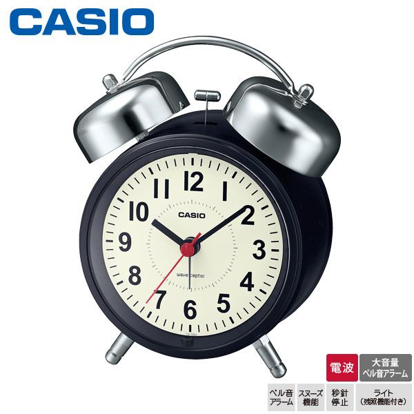 CASIO 電波時計〈目覚まし時計〉 Casio's radio clock has a very convenient alarm function