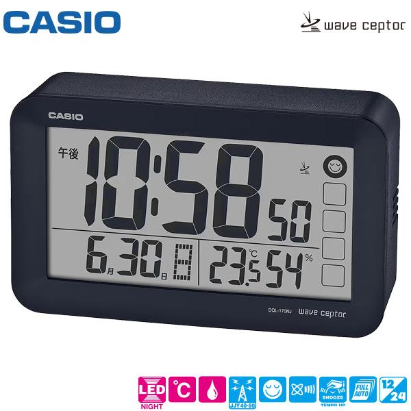CASIO（カシオ） 電波 目覚まし 時計 DQL-170NJ-1JF CASIO デジタル
