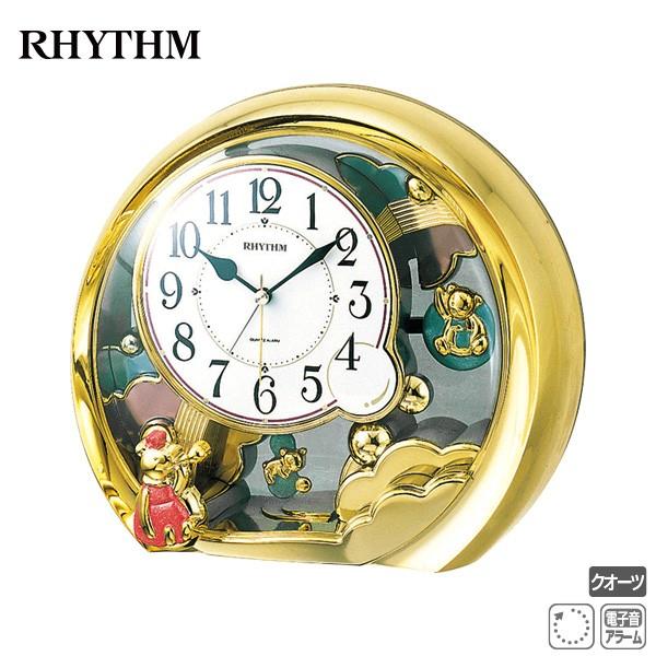 RHYTHM（時計） 置 時計 ファンタジーランド504SR 4SE504SR18