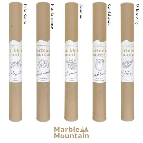 マーブル マウンテン Marble Mountain バンブー インセンス bamboo incense パロサント フランキンセンス ジャスミン サンダルウッド ホワイトセージ お取り寄せ
