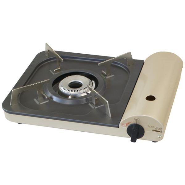 ニチネン マイコンロ・ブレイズ KC-338A 3.5kw(3,000kcal/h)落ち着いたカラーのおしゃれな薄型コンロ焼肉 お鍋 防災 等に・3.5Kw(3,000kcal/h)の強力ハイカロリー・ガスが最後まで無駄なく使えるヒートパネ...