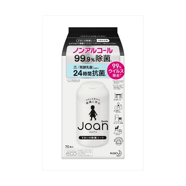 他サイト： A-4901301366634 花王 クイックルジョアン除菌シート　つめかえの商品画像