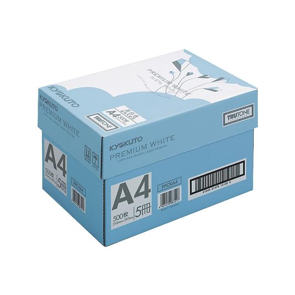 他サイト： A-4901470087217 日本ノート（キョ プレミアムホワイトＡ４　【青箱５冊】の商品画像