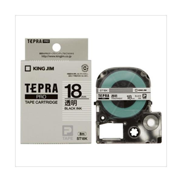 他サイト： A-4971660761807 キングジム ＰＲＯテープカートリッジ・透明ラベルの商品画像