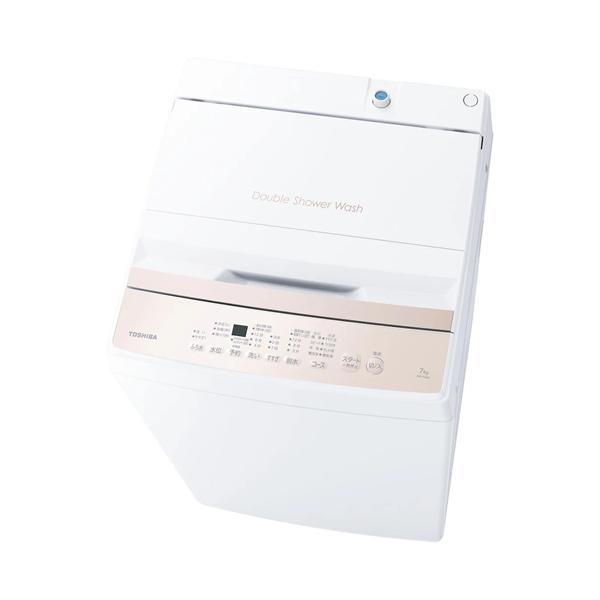TOSHIBA（東芝） 7.0kg 全自動洗濯機 ピュアホワイト ふろ水ポンプ付き