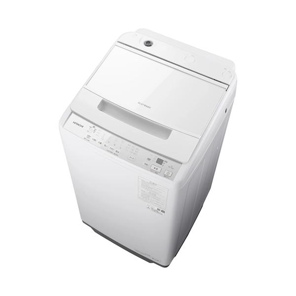 ビートウォッシュ BW-V70M-W 日立 洗濯7kg 全自動洗濯機 ホワイト