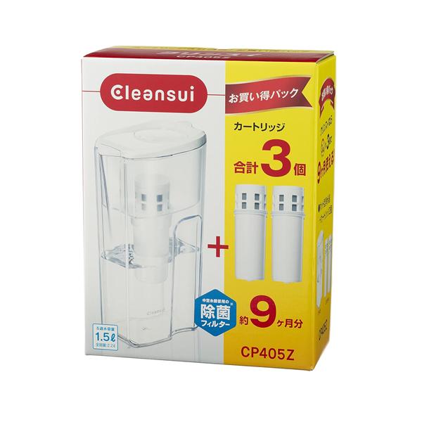 カートリッジ2個も増量、合計9ヶ月使用可能。◆ポット型浄水器でも中空糸膜搭載で高度除去。雑菌、赤錆も高度除去。◆取っ手がなくて収納しやすい。蓋を外さずにラクラク給水ができて、交換時期も設定できる。◆1.5Lの中容量モデル。本体分解して洗えて...